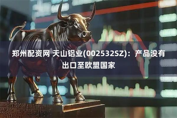 郑州配资网 天山铝业(002532SZ)：产品没有出口至欧盟国家